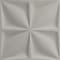 Ekena Millwork 19 5/8in. W x 19 5/8in. H Riley EnduraWall Decorative 3D Wall Panel Covers 2.67 Sq. Ft. WP20X20RLCGH - alternate 4